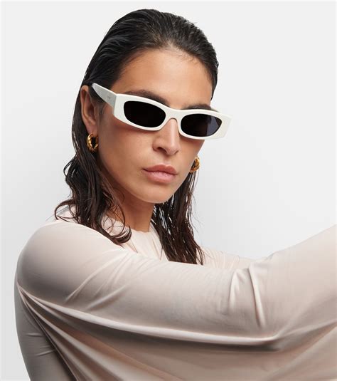 celine sunglasses too wide|Celine eyewear rectangular sunglasses.